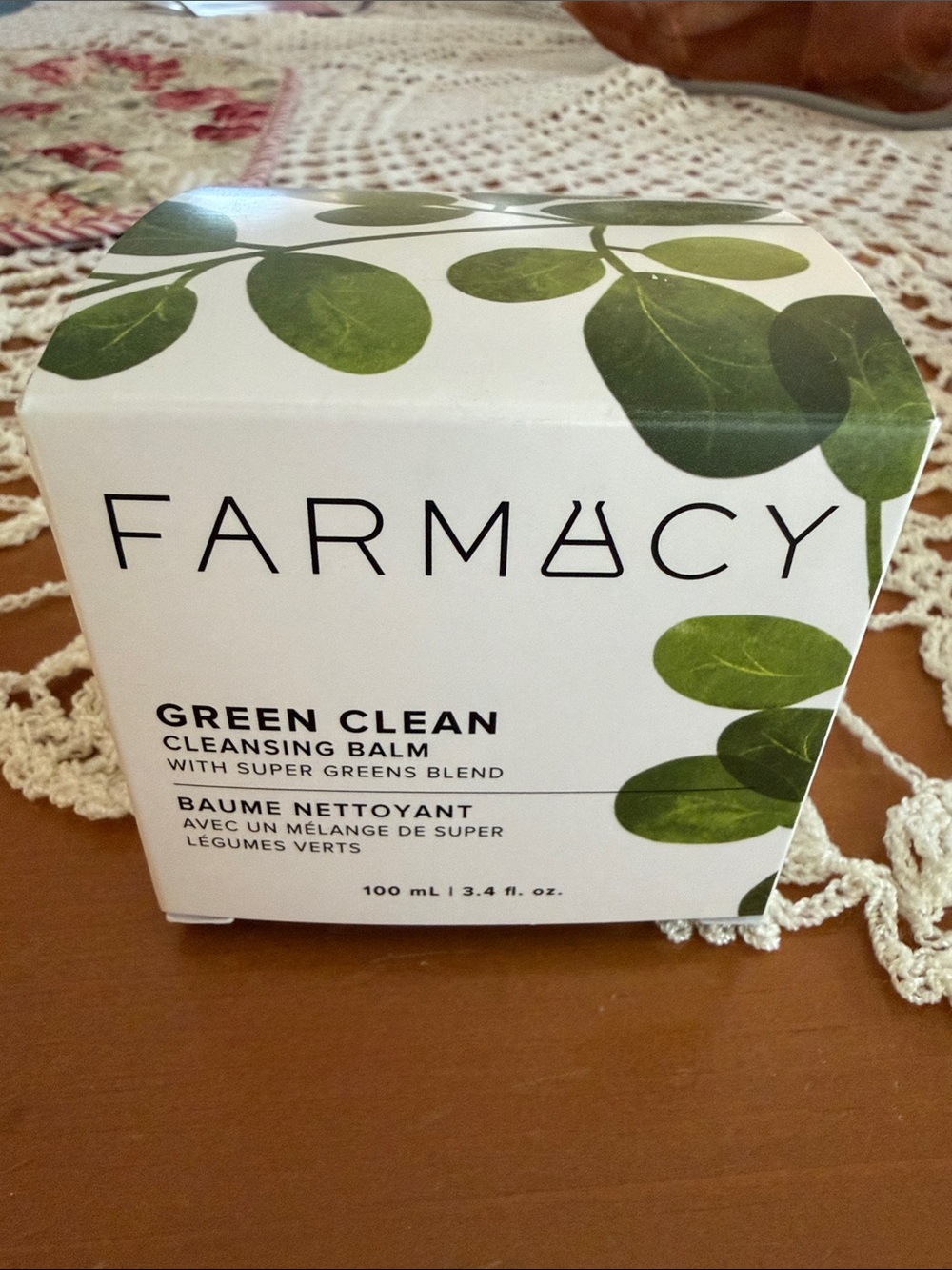 NWT Farmacy Green Clean Cleansing Balm Box 3.4 oz